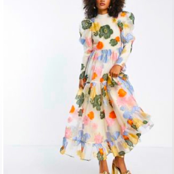 In Search Of: ASOS Sister Jane Dress - Medium or Large 🌺🌼🌈 - Picture 3 of 3